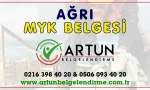 Ağrı MYK Belgesi